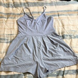 HALARA Light Blue Midi Dress